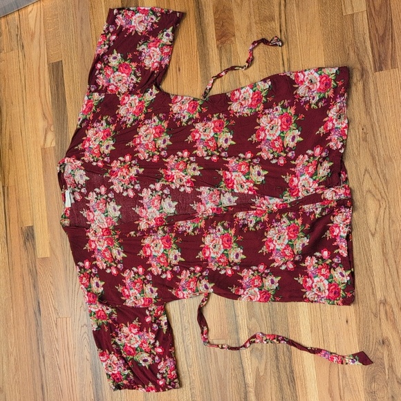 Kennedy Blue Other - Floral Bridesmaid Robe